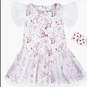 Minnie Mouse Dress Disney Sz 9-12 in mint condition